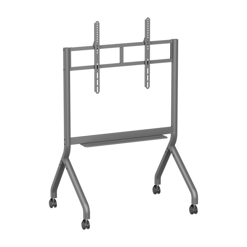 Brateck SlimLift Heavy-Duty TV Cart (55"-90")