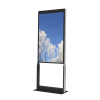 HI-ND Floorstand Dual (Samsung OM55N-DS) Black HI-ND Floorstand Dual (Samsung OM55N-DS) Black