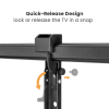 Brateck Heavy-Duty Full-Motion TV Wall Mount (60"-120")