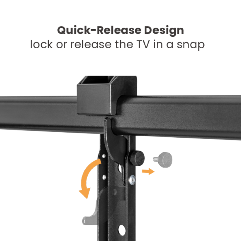 Brateck Heavy-Duty Full-Motion TV Wall Mount (60"-120")