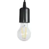 GLOBOSTAR® XYLO 203-0014 Μοντέρνο Φωτιστικό Τοίχου - Απλίκα με Ντουί 1 x E27 AC 220-240V IP20 - Μαύρο & Μπεζ - Μ18 x Π18 x Υ19cm