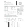 GloboStar® 73124 S1-B+R11 SKYDANCE ΣΕΤ Dimmer & Ασύρματο Χειριστήριο Αφής 1 Group RF 2.4Ghz 1.5A Max AC100-240V (360W) - DC 3V IP20 - 5 Χρόνια Εγγύηση