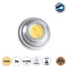 GLOBOSTAR® G4BACK 76113 Λάμπα G4 LED 2W 190lm 120° DC 12V IP20 Θερμό Λευκό 2700K Dimmable - Sanan COB Chip - Back Pin - Μ2.5 x Π2.5 x Υ0.9cm - 2 Χρόνια Εγγύηση