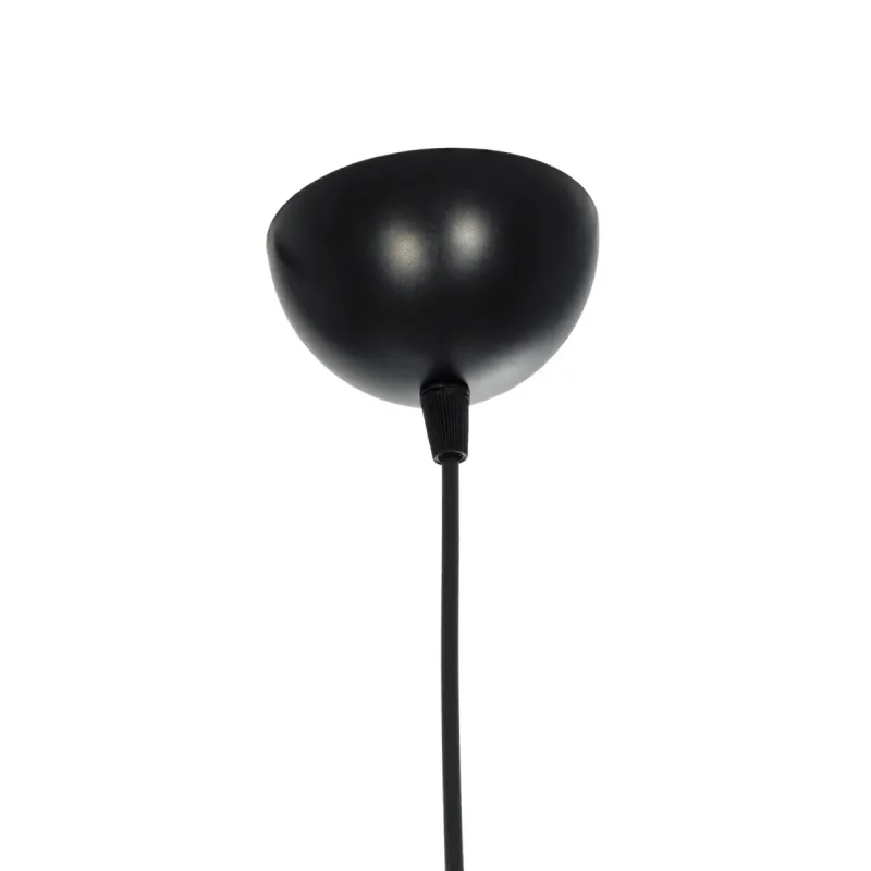 GLOBOSTAR® ZYKLUS 203-0102 Μοντέρνο Κρεμαστό Φωτιστικό Οροφής με Ντουί 1 x E27 AC 220-240V IP20 - Γκρί & Καφέ - Μ36 x Π36 x Υ25cm