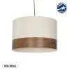 GLOBOSTAR® ZYKLUS 203-0103 Μοντέρνο Κρεμαστό Φωτιστικό Οροφής με Ντουί 1 x E27 AC 220-240V IP20 - Μπεζ & Καφέ - Μ36 x Π36 x Υ25cm GLOBOSTAR® ZYKLUS 203-0103 Μοντέρνο Κρεμαστό Φωτιστικό Οροφής με Ντουί 1 x E27 AC 220-240V IP20 - Μπεζ & Καφέ - Μ36 x Π36 x Υ25cm