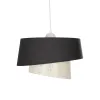 GLOBOSTAR® ALINA 203-0131 Μοντέρνο Κρεμαστό Φωτιστικό Οροφής με Ντουί 1 x E27 AC 220-240V IP20 - Μαύρο & Μπεζ - Μ30 x Π30 x Υ20cm GLOBOSTAR® ALINA 203-0131 Μοντέρνο Κρεμαστό Φωτιστικό Οροφής με Ντουί 1 x E27 AC 220-240V IP20 - Μαύρο & Μπεζ - Μ30 x Π30 x Υ20cm