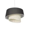 GLOBOSTAR® ALINA 203-0131 Μοντέρνο Κρεμαστό Φωτιστικό Οροφής με Ντουί 1 x E27 AC 220-240V IP20 - Μαύρο & Μπεζ - Μ30 x Π30 x Υ20cm GLOBOSTAR® ALINA 203-0131 Μοντέρνο Κρεμαστό Φωτιστικό Οροφής με Ντουί 1 x E27 AC 220-240V IP20 - Μαύρο & Μπεζ - Μ30 x Π30 x Υ20cm