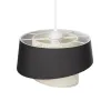 GLOBOSTAR® ALINA 203-0131 Μοντέρνο Κρεμαστό Φωτιστικό Οροφής με Ντουί 1 x E27 AC 220-240V IP20 - Μαύρο & Μπεζ - Μ30 x Π30 x Υ20cm GLOBOSTAR® ALINA 203-0131 Μοντέρνο Κρεμαστό Φωτιστικό Οροφής με Ντουί 1 x E27 AC 220-240V IP20 - Μαύρο & Μπεζ - Μ30 x Π30 x Υ20cm