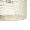GLOBOSTAR® CLAIRIE 203-0137 Μοντέρνο Κρεμαστό Φωτιστικό Οροφής με Ντουί 1 x E27 AC 220-240V IP20 - Μπεζ - Μ30 x Π30 x Υ22cm