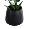 GloboStar® Artificial Garden TIJUANA 20704 Διακοσμητικό Πολυεστερικό Τσιμεντένιο Κασπώ Γλάστρα - Flower Pot Μαύρο Φ82 x Υ90cm GloboStar® Artificial Garden TIJUANA 20704 Διακοσμητικό Πολυεστερικό Τσιμεντένιο Κασπώ Γλάστρα - Flower Pot Μαύρο Φ82 x Υ90cm
