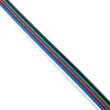 GLOBOSTAR® COLORCABLE 70737 Εύκαμπτο Πλακέ Καλώδιο 5 x 0.25mm² για Ταινία LED RGBW IP20 - Πολύχρωμο - Μ100 x Π1.1 x Υ0.1cm