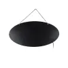 GloboStar® 75685 Φωτιστικό Ταμπέλα LED Οβάλ Σήμανσης PIZZA 3W με Πρίζα AC 230V - Μ48 x Π1.8 x Υ24.5cm