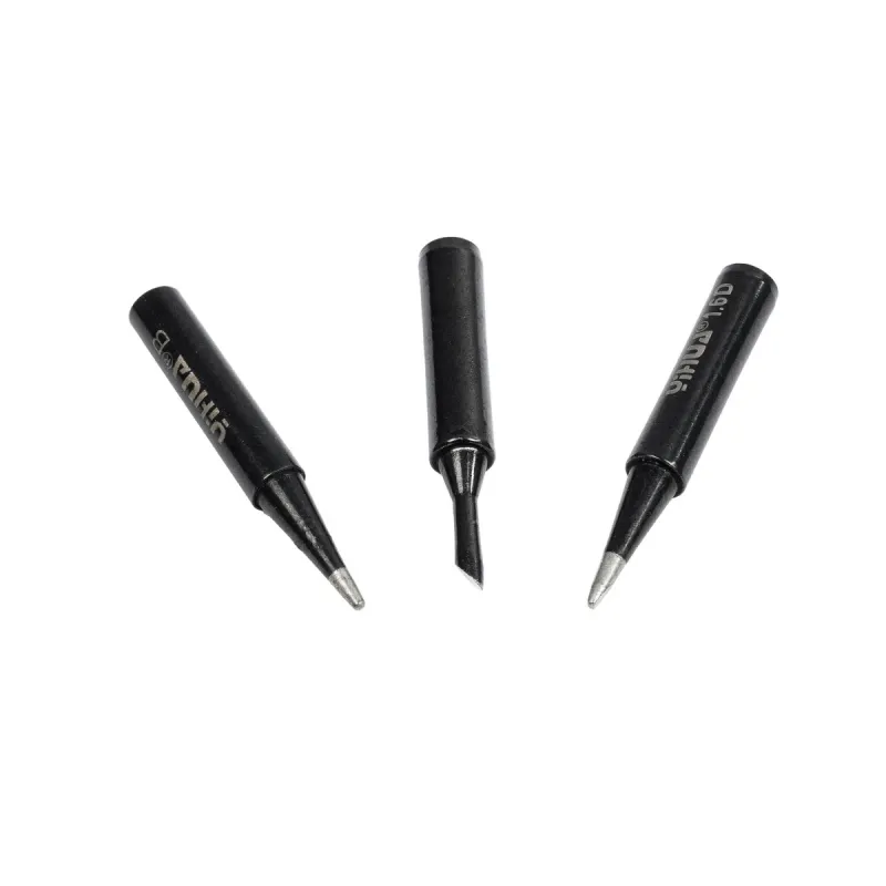 GLOBOSTAR® YIHUA-900M 79948 Σετ 3 Κεφαλών για Σταθμό Συγκόλλησης/Κολλητήρι Συμβατές με Μοντέλα Yihua - 900Μ-T-B & 900Μ-T-2CF & 900M-T-1.6D - Μ0.5 x Π0.5 x Υ4cm - Πακέτο 3 Τεμαχίων