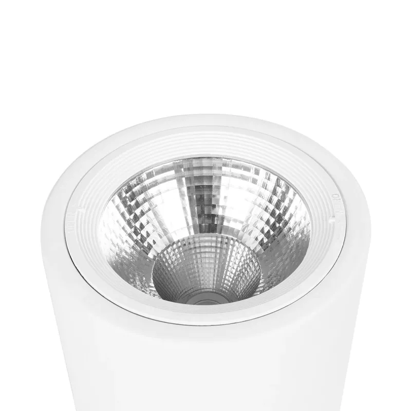 GloboStar® 999-0002 Φωτιστικό Σποτ Οροφής Downlight 15W 1500lm 24° AC 220-240V IP20 Θερμό Λευκό 3000K