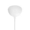 GLOBOSTAR® SIERA 203-0170 Μοντέρνο Κρεμαστό Φωτιστικό Οροφής με Ντουί 1 x E27 AC 220-240V IP20 - Μαύρο & Λευκό - Μ38 x Π38 x Υ26cm