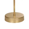 GLOBOSTAR® WIZ 203-0181 Μοντέρνο Επιτραπέζιο Φωτιστικό Πορτατίφ με Ντουί 1 x E27 AC 220-240V IP20 - Χρυσο & Καφέ - Μ22 x Π22 x Υ36.5cm