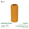 GloboStar® Artificial Garden CANGUU 21255 Διακοσμητικό Κεραμικό Βάζo Πορτοκαλί Π11 x Μ11 x Υ26 cm GloboStar® Artificial Garden CANGUU 21255 Διακοσμητικό Κεραμικό Βάζo Πορτοκαλί Π11 x Μ11 x Υ26 cm