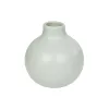 GloboStar® Artificial Garden EMERALD 21279 Διακοσμητικό Κεραμικό Βάζo Τιρκουάζ Π12 x Μ12 x Υ14cm