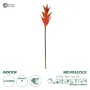 GloboStar® Artificial Garden RED PEACOCK BRANCH 21398 Τεχνητό Διακοσμητικό Κλαδί Κόκκινο πουλί του παραδείσου Y90cm