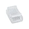 GLOBOSTAR® STRIPCON 70757 Ταχυσύνδεσμος για RGBW Ταινία LED 12mm σε 5 Καλώδια IP20 - Διάφανο - Μ2.5 x Π1.5 x Υ1cm