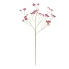 GloboStar® Artificial Garden PINK BRANCH BABY BREATH 21368 Τεχνητό Διακοσμητικό Κλαδί Ροζ Γυψοφίλης Y61cm