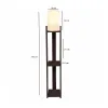 GLOBOSTAR® VENTORA 204-0126 Μοντέρνο Επιδαπέδιο Φωτιστικό με Ντουί 1 x E27 AC 220-240V IP20 - Καφέ & Μπεζ - Μ20 x Π20 x Υ142cm GLOBOSTAR® VENTORA 204-0126 Μοντέρνο Επιδαπέδιο Φωτιστικό με Ντουί 1 x E27 AC 220-240V IP20 - Καφέ & Μπεζ - Μ20 x Π20 x Υ142cm