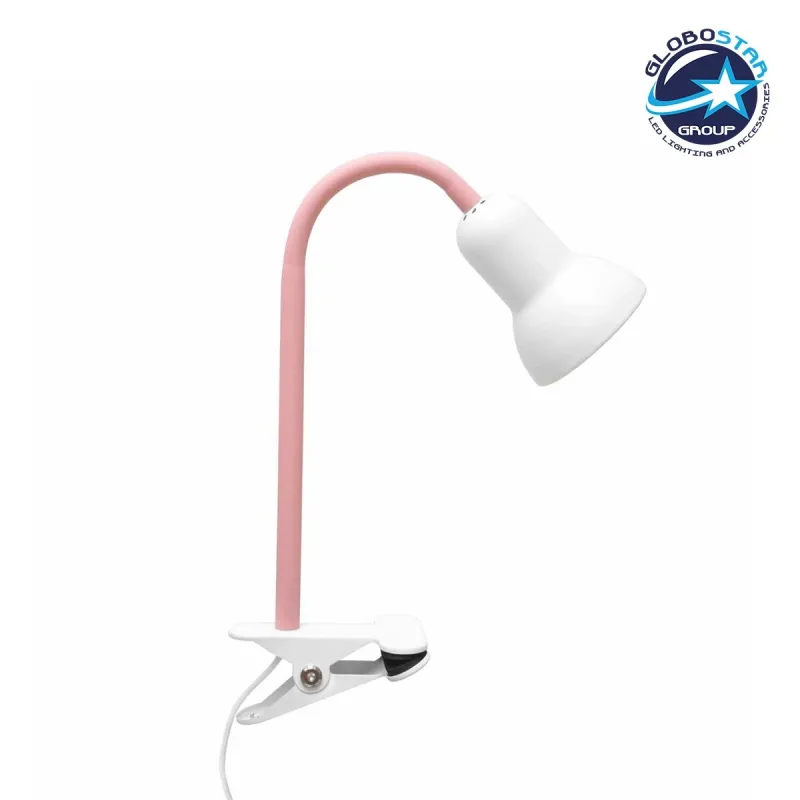 GLOBOSTAR® TAVOLO 204-0154 Παιδικό Επιτραπέζιο Φωτιστικό Πορτατίφ με Ντουί 1 x E14 AC 220-240V IP20 - Ροζ & Λευκό - Μ11 x Π9 x Υ35cm GLOBOSTAR® TAVOLO 204-0154 Παιδικό Επιτραπέζιο Φωτιστικό Πορτατίφ με Ντουί 1 x E14 AC 220-240V IP20 - Ροζ & Λευκό - Μ11 x Π9 x Υ35cm
