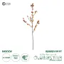 GloboStar® Artificial Garden ORANGE BERRIES FRUIT BRANCH 21443 Τεχνητό Διακοσμητικό Κλαδί Πορτοκαλί Γκί Y94cm