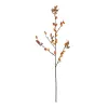 GloboStar® Artificial Garden ORANGE BERRIES FRUIT BRANCH 21443 Τεχνητό Διακοσμητικό Κλαδί Πορτοκαλί Γκί Y94cm