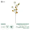 GloboStar® Artificial Garden YELLOW POMEGRANATE  FRUIT BRANCH 21445 Τεχνητό Διακοσμητικό Κίτρινη Κλαδί Ροδιά Y85cm