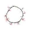 GloboStar® Artificial Garden MAGNOLIA FLOWER VINE 21470 Τεχνητό Διακοσμητικό Κλαδί Μανόλιας Y185cm