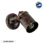 GLOBOSTAR® JAKE 00949 Μοντέρνο Φωτιστικό Τοίχου - Απλίκα με Ντουί 1 x E27 AC 220-240V IP20 - Χάλκινο Εφέ Σκουριάς - Μ9 x Π22 x Υ22cm