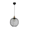 GLOBOSTAR® WIRE 201-0019 Μοντέρνο Κρεμαστό Φωτιστικό Οροφής με Ντουί 1 x E27 AC 220-240V IP20 - Μαύρο & Χρυσό - Μ25 x Π25 x Υ32cm GLOBOSTAR® WIRE 201-0019 Μοντέρνο Κρεμαστό Φωτιστικό Οροφής με Ντουί 1 x E27 AC 220-240V IP20 - Μαύρο & Χρυσό - Μ25 x Π25 x Υ32cm