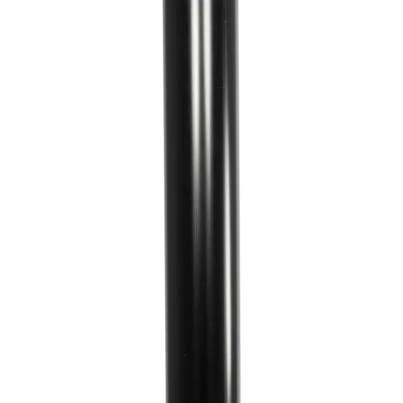 GLOBOSTAR® AGROS 61597 Φωτιστικό Κολωνάκι Κήπου με Ντουί 1 x E27 AC 220-240V Αδιάβροχο IP65 - Λευκό & Μάυρο - Μ30 x Π30 x Υ240cm