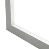 GLOBOSTAR® ALP-CORNER-IN90 LUMILINE 61771 Επιφανειακό / Κρεμαστό Προφίλ Αλουμινίου Γωνία με Λευκό Γαλακτερό Πατητό Κάλυμμα για Ταινίες LED IP20 - Γκρι Ανθρακί Ματ - Μ30 x Π3.5 x Υ7cm