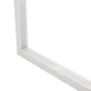GLOBOSTAR® ALP-CORNER-IN90 RECESSA 61791 Χωνευτό Προφίλ Αλουμινίου Γωνία με Λευκό Γαλακτερό Πατητό Κάλυμμα για Ταινίες LED IP20 - Λευκό Ματ - Μ30 x Π3.5 x Υ4cm