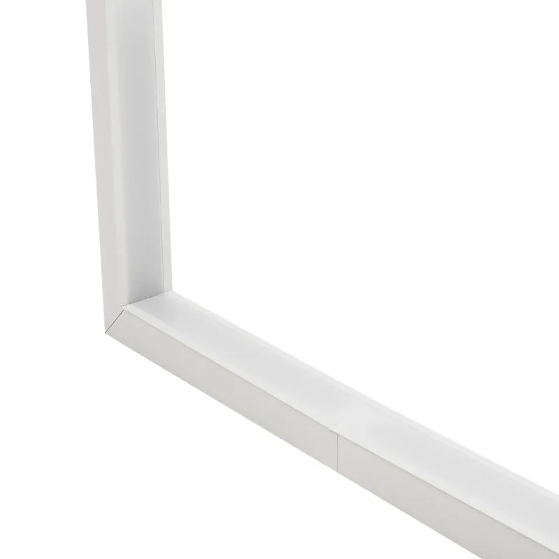 GLOBOSTAR® ALP-CORNER-IN90 RECESSA 61791 Χωνευτό Προφίλ Αλουμινίου Γωνία με Λευκό Γαλακτερό Πατητό Κάλυμμα για Ταινίες LED IP20 - Λευκό Ματ - Μ30 x Π3.5 x Υ4cm