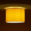 GLOBOSTAR® CILIO 203-0149 Μοντέρνο Φωτιστικό Οροφής με Ντουί 1 x E27 AC 220-240V IP20 - Λευκό - Μ30 x Π30 x Υ22cm