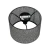 GLOBOSTAR® CILIO 203-0152 Μοντέρνο Φωτιστικό Οροφής με Ντουί 1 x E27 AC 220-240V IP20 - Μαύρο - Μ30 x Π30 x Υ22cm