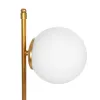 GLOBOSTAR® GLOBUS 203-0182 Μοντέρνο Επιτραπέζιο Φωτιστικό Πορτατίφ με Ντουί 1 x E27 AC 220-240V IP20 - Χρυσό & Λευκό - Μ21 x Π17 x Υ45cm