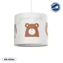 GLOBOSTAR® BEAR 204-0021 Παιδικό Κρεμαστό Φωτιστικό Οροφής με Ντουί 1 x E27 AC 220-240V IP20 - Πολύχρωμο - Μ24 x Π24 x Υ23cm