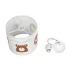 GLOBOSTAR® BEAR 204-0021 Παιδικό Κρεμαστό Φωτιστικό Οροφής με Ντουί 1 x E27 AC 220-240V IP20 - Πολύχρωμο - Μ24 x Π24 x Υ23cm