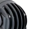 GLOBOSTAR® SPOTXENIA 90632 Αρχιτεκτονικό Σποτ Φωτισμου με Αντιθαμβωτική Γρίλια LED 16W 1760lm 3° DC 24V Αδιάβροχο IP65 Θερμό Λευκό 2700K Dimmable - Bridgelux COB Chip - Γκρι Ανθρακί - Μ9 x Π9 x Υ12cm - 3 Χρόνια Εγγύηση