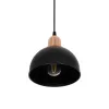 GLOBOSTAR® ΗUT 203-0145 Μοντέρνο Κρεμαστό Φωτιστικό Οροφής με Ντουί 1 x E27 AC 220-240V IP20 - Μάυρο & Χάλκινο - Μ18 x Π18 x Υ18cm GLOBOSTAR® ΗUT 203-0145 Μοντέρνο Κρεμαστό Φωτιστικό Οροφής με Ντουί 1 x E27 AC 220-240V IP20 - Μάυρο & Χάλκινο - Μ18 x Π18 x Υ18cm