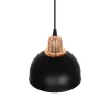 GLOBOSTAR® ΗUT 203-0145 Μοντέρνο Κρεμαστό Φωτιστικό Οροφής με Ντουί 1 x E27 AC 220-240V IP20 - Μάυρο & Χάλκινο - Μ18 x Π18 x Υ18cm GLOBOSTAR® ΗUT 203-0145 Μοντέρνο Κρεμαστό Φωτιστικό Οροφής με Ντουί 1 x E27 AC 220-240V IP20 - Μάυρο & Χάλκινο - Μ18 x Π18 x Υ18cm
