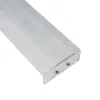 GLOBOSTAR® ALP-WALL-UPDOWN CONCEALED 70844-1M Επιφανειακό Προφίλ Αλουμινίου Ειδικό για Δημιουργία Κρυφού Φωτισμού Up & Down με Λευκό Γαλακτερό Πατητό Κάλυμμα για Ταινίες LED IP20 - Ασημί & Λευκό - Μ100 x Π5 x Υ1.7cm