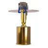 GLOBOSTAR® SARA 999-0060 Χωνευτό Φωτιστικό Οροφής με Ντουί 1 x E27 AC 220-240V IP20 - Χρυσό Πλατίνα - Μ8 x Π8 x Υ11cm / Q5.5cm