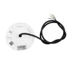 GLOBOSTAR® POOLARTY 61718 Υποβρύχιο Φωτιστικό για Σιντριβάνια/Πισίνες LED 8W 560lm 120° DC 12V Αδιάβροχο IP68 RGB Dimmable - Bridgelux SMD Chip - 1m VDE Rubber Καλώδιο - Μ13 x Π13 x Υ2cm - 3 Χρόνια Εγγύηση