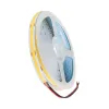 GLOBOSTAR® BEE 70350 Ταινία LED 10W/m 1100lm/m 120° DC 24V IP20 528 x COB Chip/m Ψυχρό Λευκό 6000K Dimmable - Sanan COB Chip - Μ500 x Π1 x Υ0.2cm - Ρολό 5 Μέτρων - 5 Χρόνια Εγγύηση