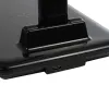 GLOBOSTAR® ONO 76533 Μοντέρνο Επιτραπέζιο Φωτιστικό Γραφείου με Ασύρματη Φόρτιση 10W 2A LED 3.5W 350lm 90° DC 5V με USB-C IP20 Ρυθμιζόμενο Λευκό CCT με Αφή 2700K/4500K/6000K Dimmable - Sanan SMD Chip - Μαύρο - Μ18 x Π12 x Υ36cm - 2 Χρόνια Εγγύηση